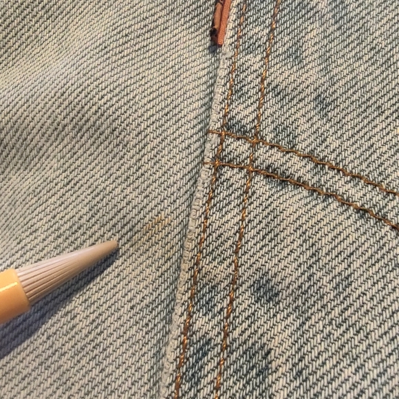 Vtg Orange Tab 550 Levi's Denim Jeans 33x32 Men's Relaxed Fit - Picture 5 of 16